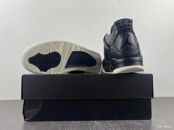 Kick Theory 819139-010 Pony 4 Jordan Retro Black Hair 0802